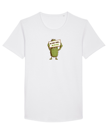 NU SUNT TIMID, NU TE PLAC - CACTUS  White