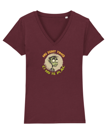 NU SUNT TIMID, CI NU TE PLAC - ZOMBIE Burgundy