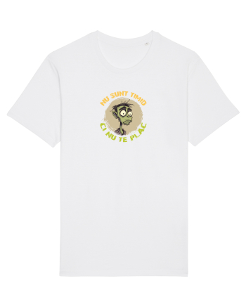 NU SUNT TIMID, CI NU TE PLAC - ZOMBIE White