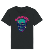 Death Blooms – Stay Wild Neon Skull Tricou mânecă scurtă Unisex Rocker