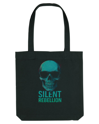 Silent Rebellion Skull Black