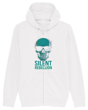 Silent Rebellion Skull White
