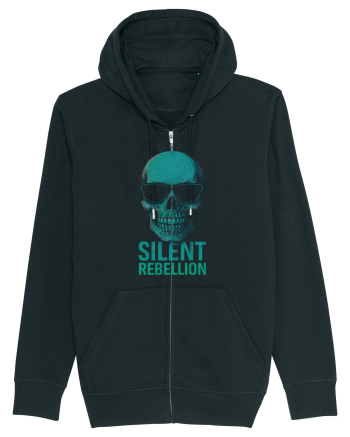 Silent Rebellion Skull Black