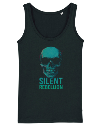 Silent Rebellion Skull Black