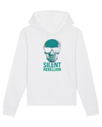 Silent Rebellion Skull White