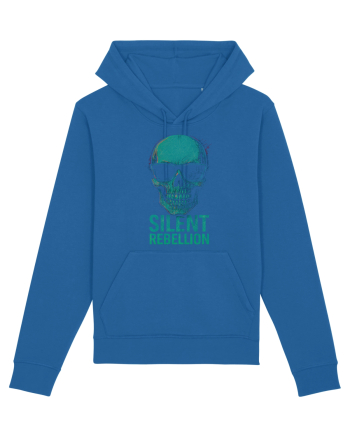 Silent Rebellion Skull Royal Blue