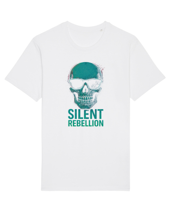 Silent Rebellion Skull White