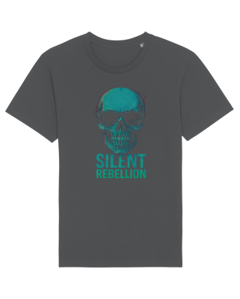 Silent Rebellion Skull Anthracite