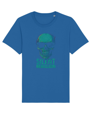 Silent Rebellion Skull Royal Blue