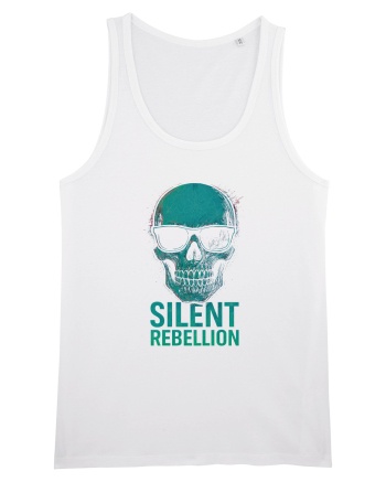 Silent Rebellion Skull White