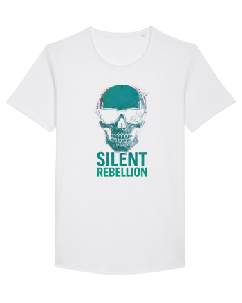 Silent Rebellion Skull White