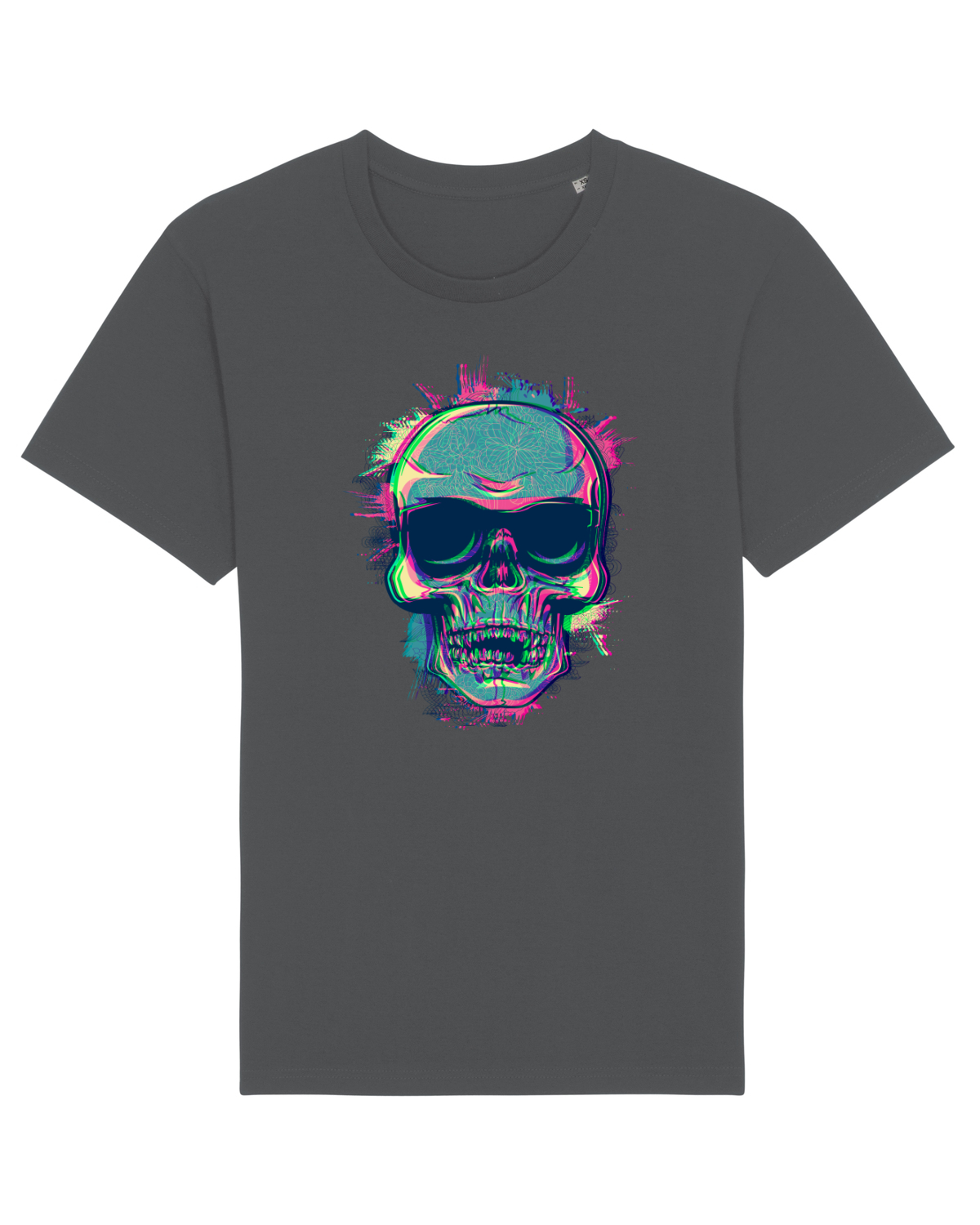 Tricou mânecă scurtă Unisex Rocker Anthracite