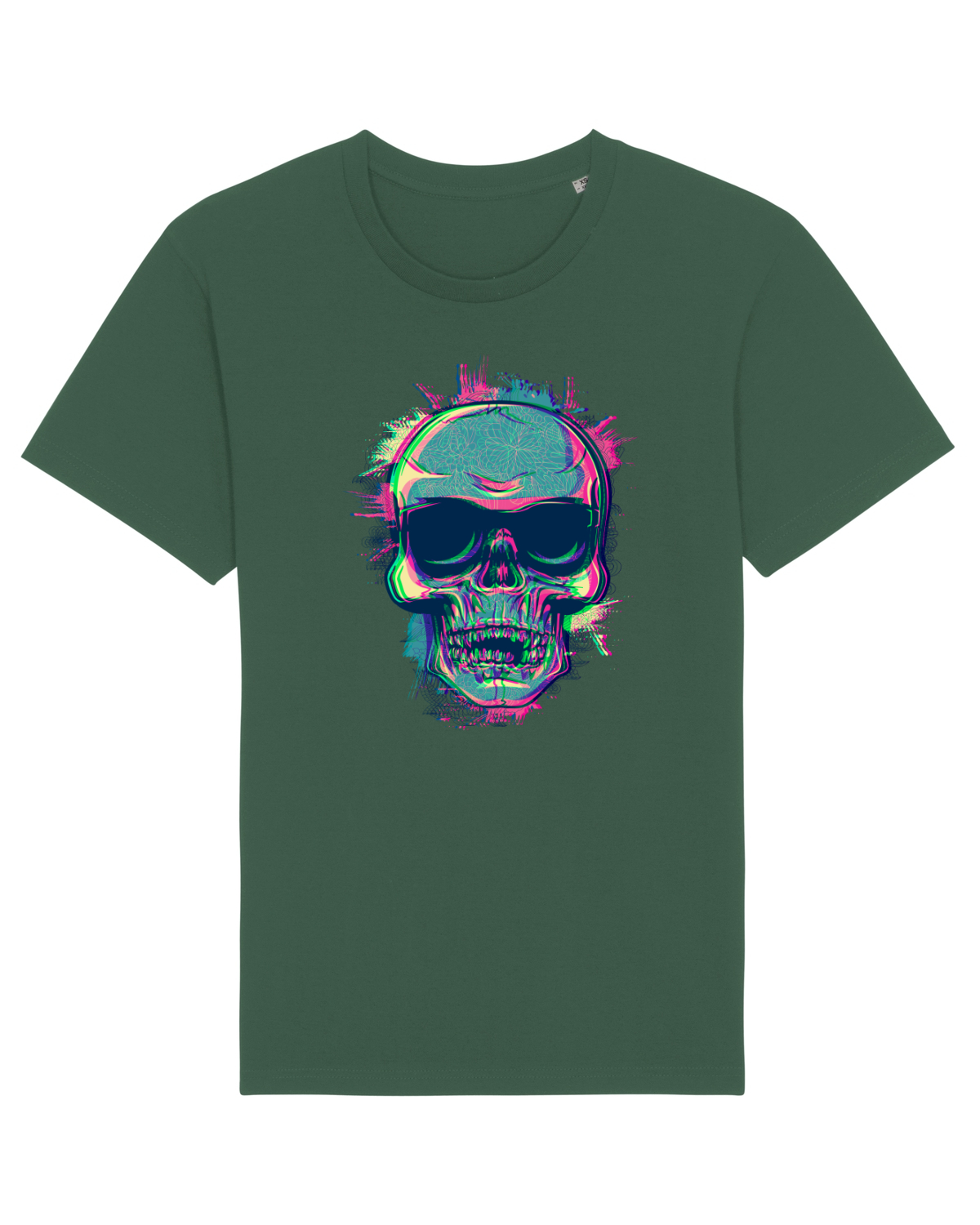 Tricou mânecă scurtă Unisex Rocker Bottle Green