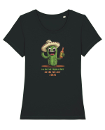 I`M ON THE TEQUILA DIET, SO FAR I`VE LOST 3 DAYS Tricou mânecă scurtă guler larg fitted Damă Expresser