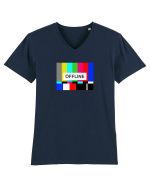 OFFLINE Tricou mânecă scurtă guler V Bărbat Presenter