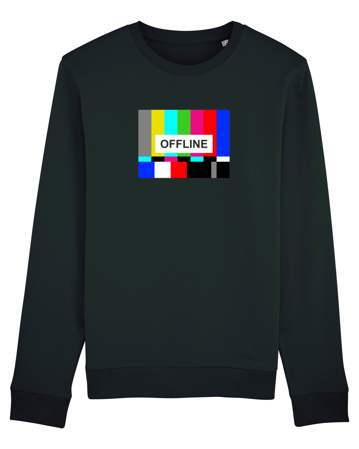 Bluză mânecă lungă Unisex Rise Black