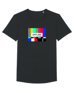 OFFLINE Tricou mânecă scurtă guler larg Bărbat Skater