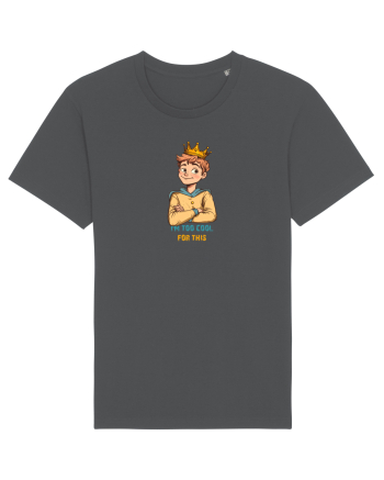 I`M TOO COOL FOR THIS - print 1 Anthracite