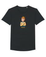 I`M TOO COOL FOR THIS - print 1 Tricou mânecă scurtă guler larg Bărbat Skater
