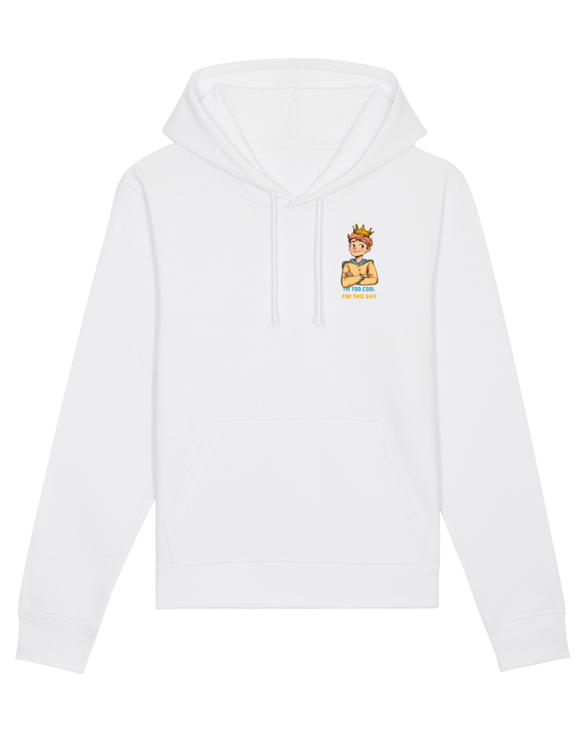 Hanorac Unisex Drummer White