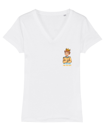 I`M TOO COOL FOR THIS SH*T - print 1 lateral White