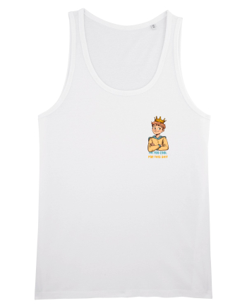 I`M TOO COOL FOR THIS SH*T - print 1 lateral White