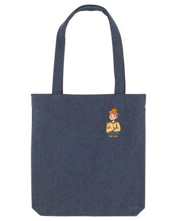I`M TOO COOL FOR THIS - print 1 lateral Midnight Blue