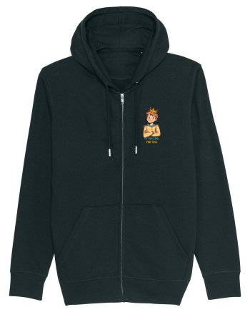 I`M TOO COOL FOR THIS - print 1 lateral Black