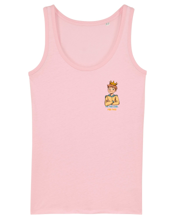 I`M TOO COOL FOR THIS - print 1 lateral Cotton Pink