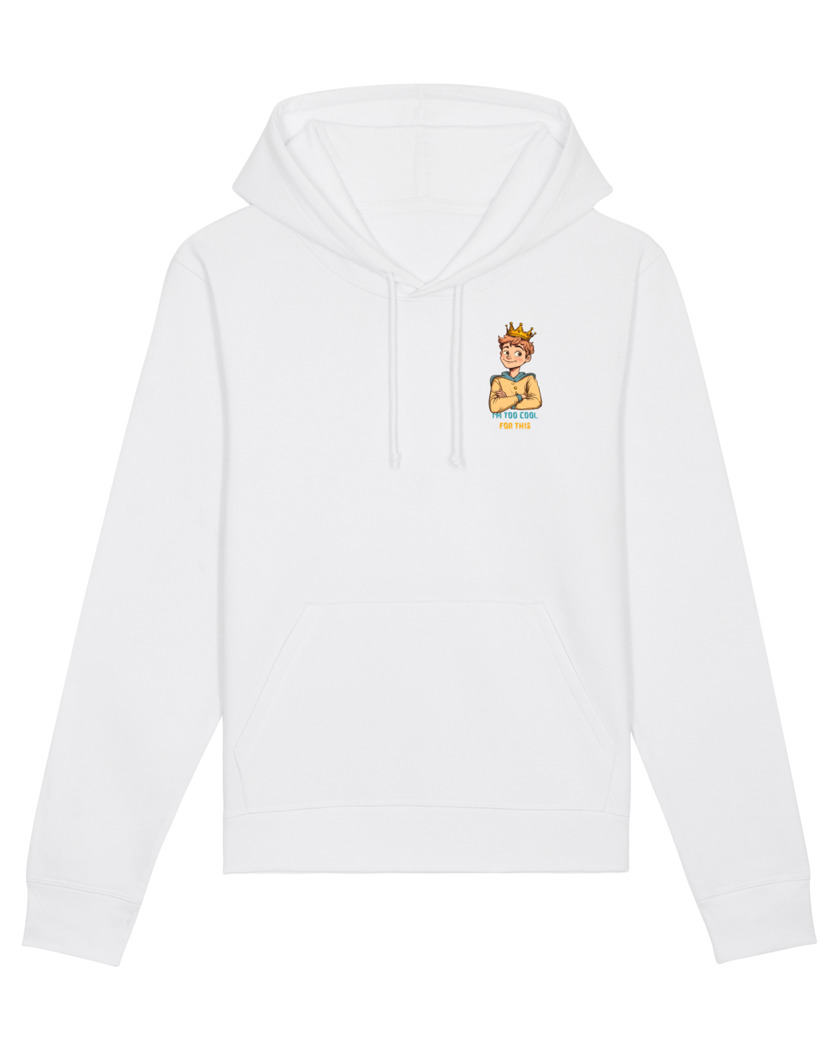 Hanorac Unisex Drummer White