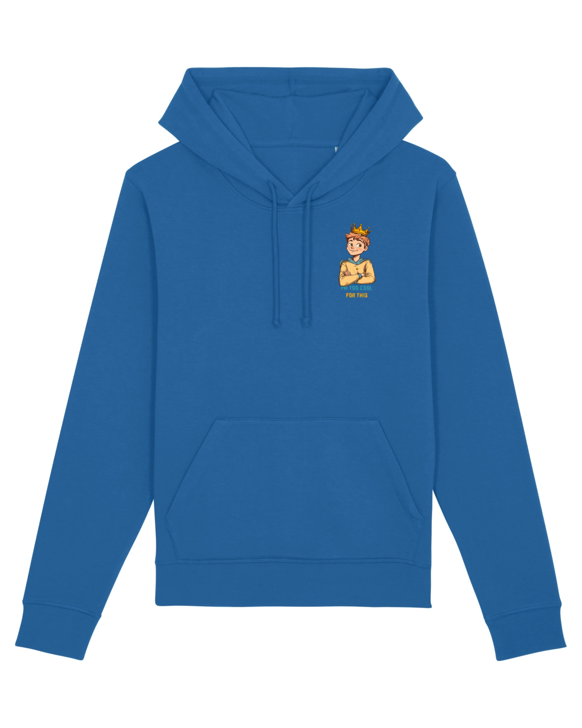 Hanorac Unisex Drummer Royal Blue