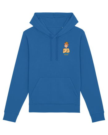 I`M TOO COOL FOR THIS - print 1 lateral Royal Blue