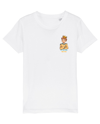I`M TOO COOL FOR THIS - print 1 lateral White