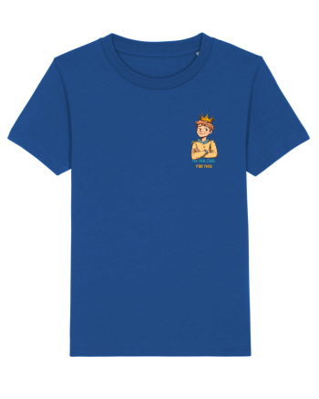 I`M TOO COOL FOR THIS - print 1 lateral Majorelle Blue