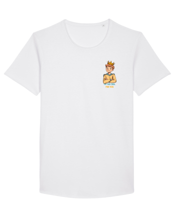 I`M TOO COOL FOR THIS - print 1 lateral White