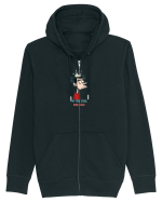 I`M TOO COOL FOR THIS - print 2 Hanorac cu fermoar Unisex Connector