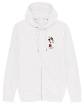 I`M TOO COOL FOR THIS - print 2 lateral White