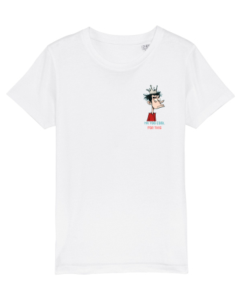 I`M TOO COOL FOR THIS - print 2 lateral White