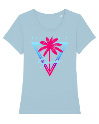 Summer palm Sky Blue