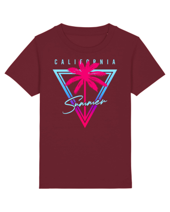 Summer palm Burgundy