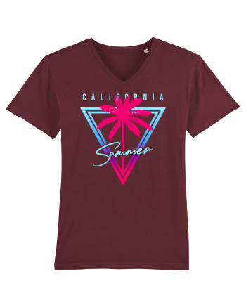 Summer palm Burgundy