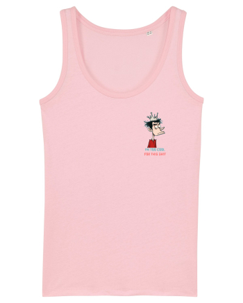 I`M TOO COOL FOR THIS SH*T - print 2 lateral Cotton Pink