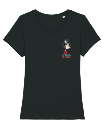 I`M TOO COOL FOR THIS SH*T - print 2 lateral Black