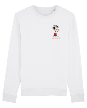 I`M TOO COOL FOR THIS SH*T - print 2 lateral White