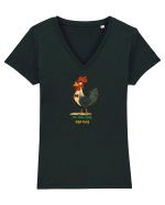 I`M TOO COOL FOR THIS - COCOS Tricou mânecă scurtă guler V Damă Evoker
