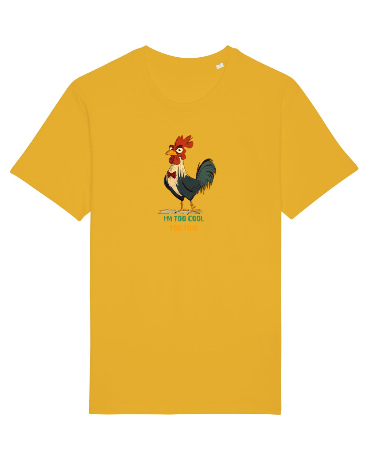 Tricou mânecă scurtă Unisex Rocker Spectra Yellow