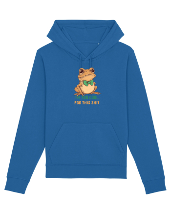 I`M TOO COOL FOR THIS SH*T -BROSCOI Royal Blue