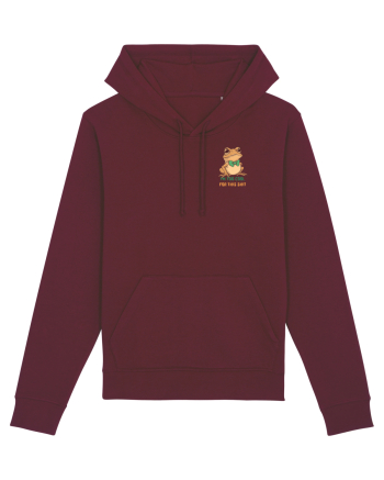 I`M TOO COOL FOR THIS SH*T -BROSCOI lateral Burgundy