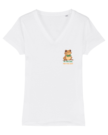 I`M TOO COOL FOR THIS SH*T -BROSCOI lateral White