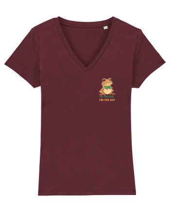 I`M TOO COOL FOR THIS SH*T -BROSCOI lateral Burgundy